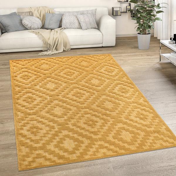 paco home LIVORNO 672 YELLOW Rugs