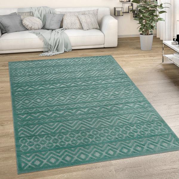 paco home LIVORNO 673 TURQUOISE Rugs