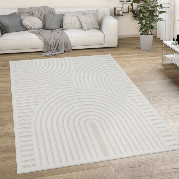 paco home LIVORNO 674 CREAM Rugs