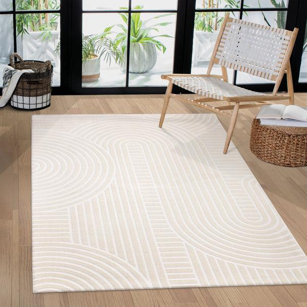 paco home LUZERN 653 CREAM Rugs