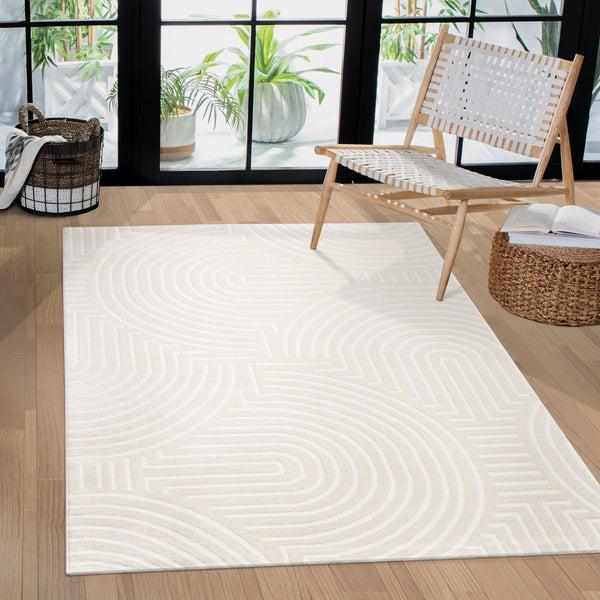 paco home LUZERN 654 CREAM Rugs
