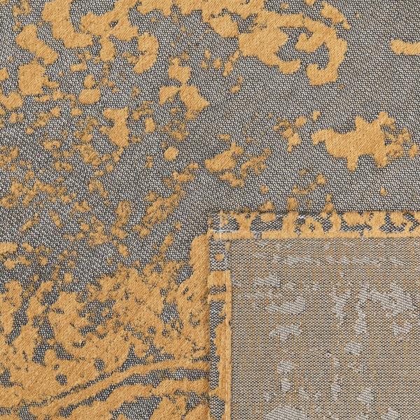Paco Home MARIBA 200 ANTHRACITE-YELLOW Rugs