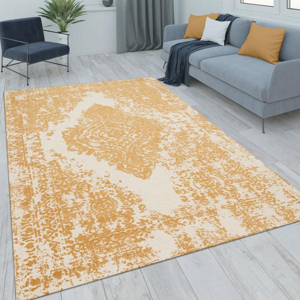 paco home MARIBA 200 WHITE-YELLOW Rugs