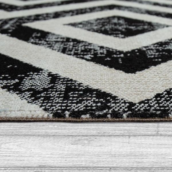 Paco Home POCO 821 BLACK-WHITE Rugs