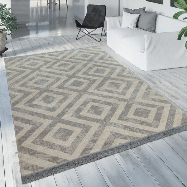 paco home POCO 821 GREY-WHITE Rugs