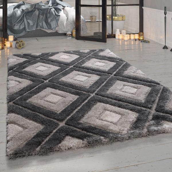 paco home PONTO 820 GREY Rugs