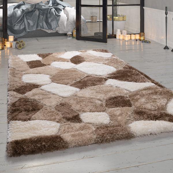 paco home PONTO 823 BEIGE Rugs