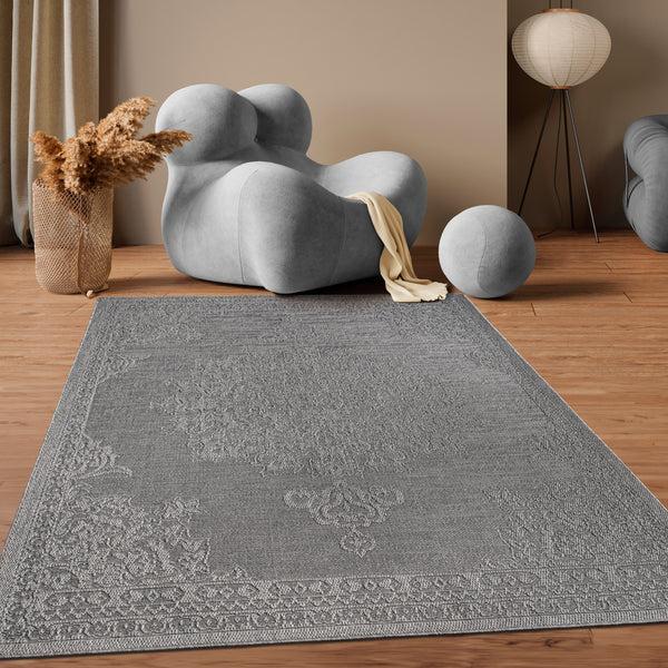 Paco Home RIMINI 412 ANTHRACITE Rugs