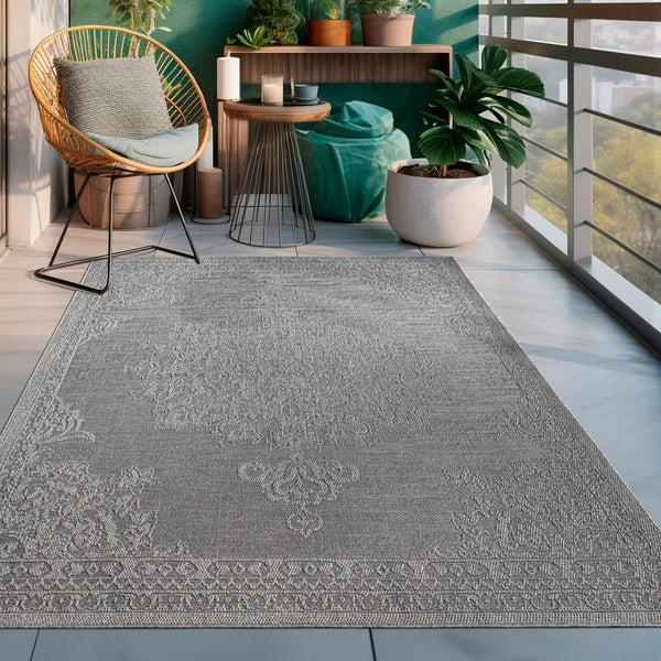 paco home RIMINI 412 ANTHRACITE Rugs