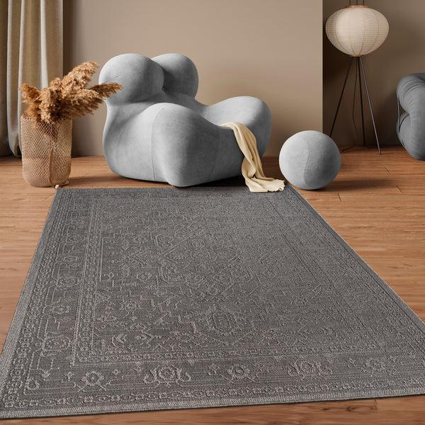 Paco Home RIMINI 413 ANTHRACITE Rugs