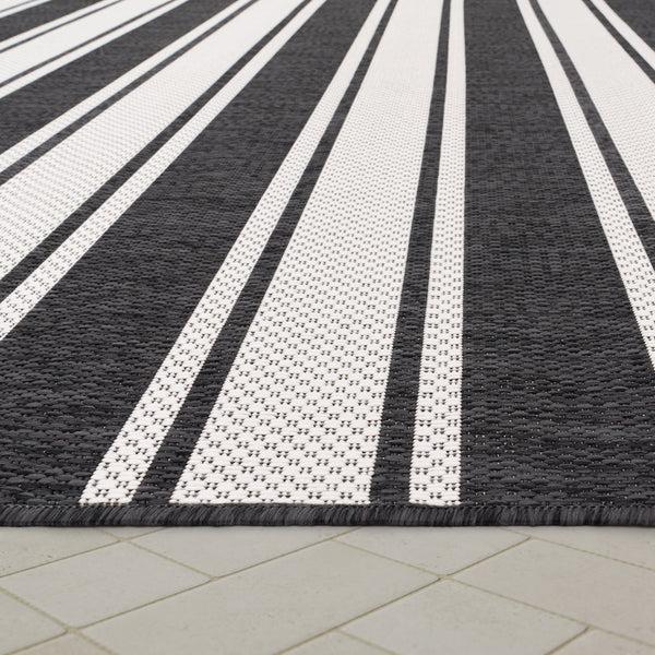 Paco Home ROMA 273 ANTHRACITE-WHITE Rugs