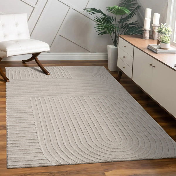 paco home SANTORINI 613 CREAM Rugs