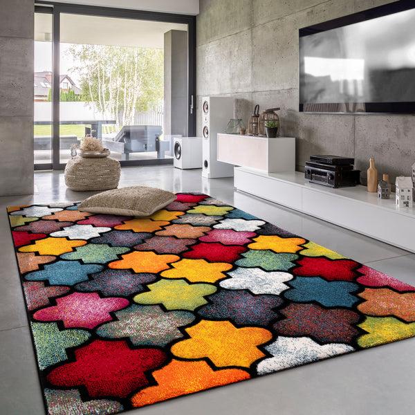 paco home SMARAGD 765 MULTICOLORED Rugs