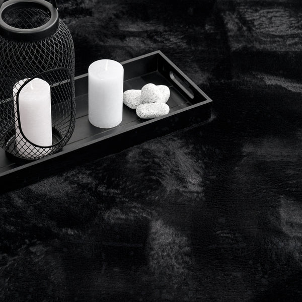 Paco Home SOFT 380 BLACK Rugs