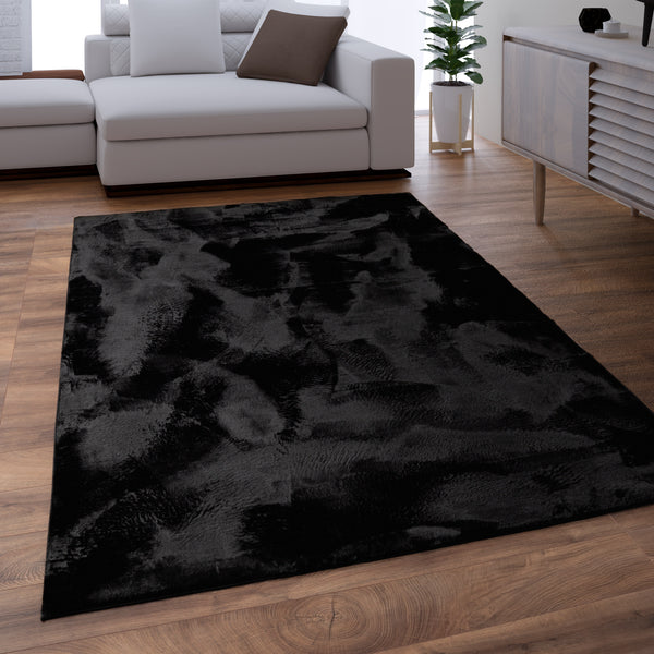 paco home SOFT 380 BLACK Rugs