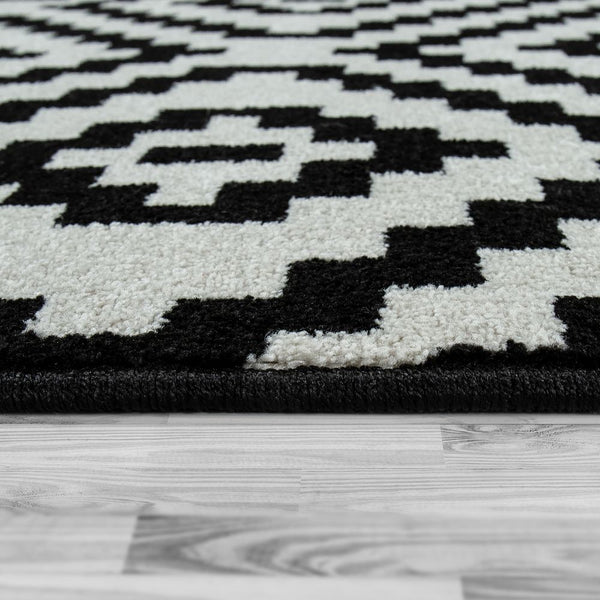 Paco Home STELLA 400 BLACK-WHITE Rugs