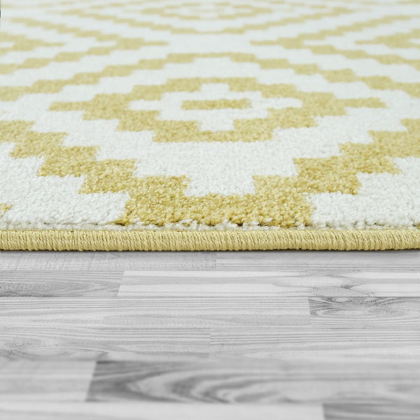 Paco Home STELLA 400 YELLOW-WHITE Rugs