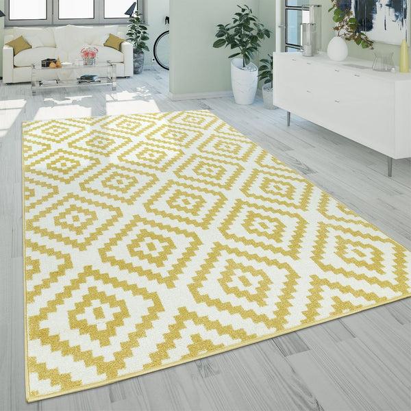 paco home STELLA 400 YELLOW-WHITE Rugs