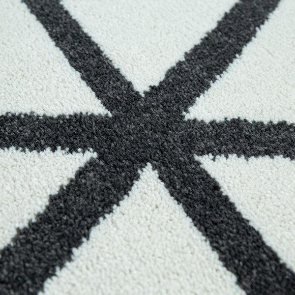 Paco Home STELLA 401 WHITE-ANTHRACITE Rugs