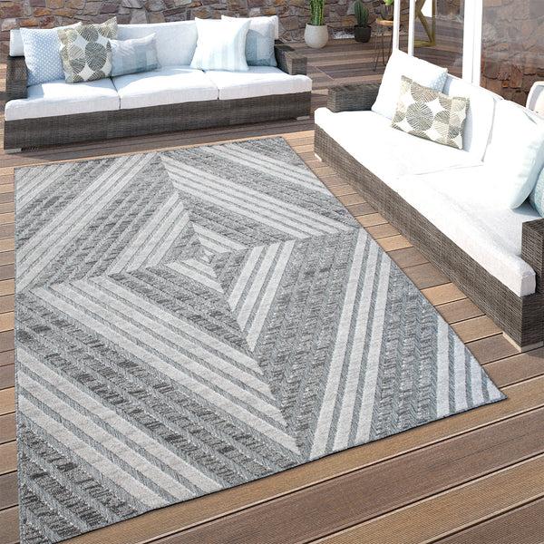 paco home STILO 863 GREY Rugs