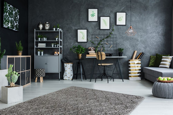 Paco Home STUDIO 620 ANTHRACITE Rugs