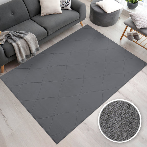 Paco Home UTRECHT 641 ANTHRACITE Rugs
