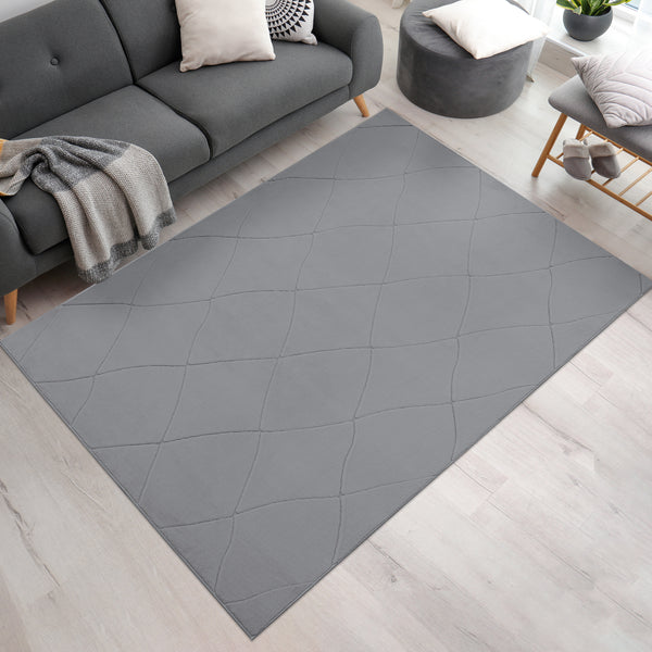 paco home UTRECHT 641 GREY Rugs