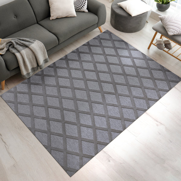 paco home UTRECHT 642 ANTHRACITE Rugs