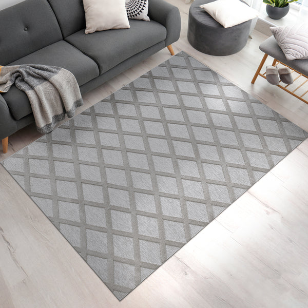 paco home UTRECHT 642 GREY Rugs