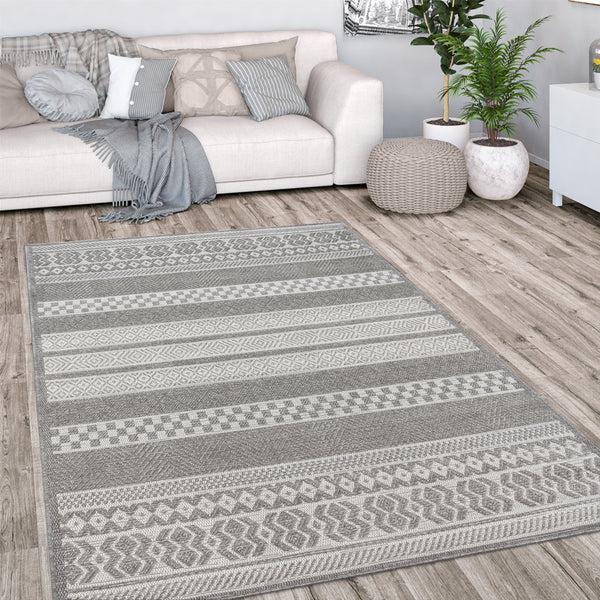 paco home VERMONT 183 WHITE-GREY Rugs