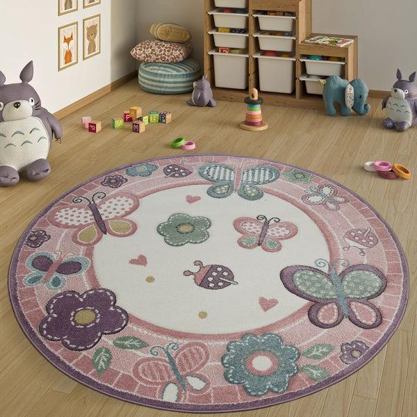 paco home VOLTA 317 PINK Rugs