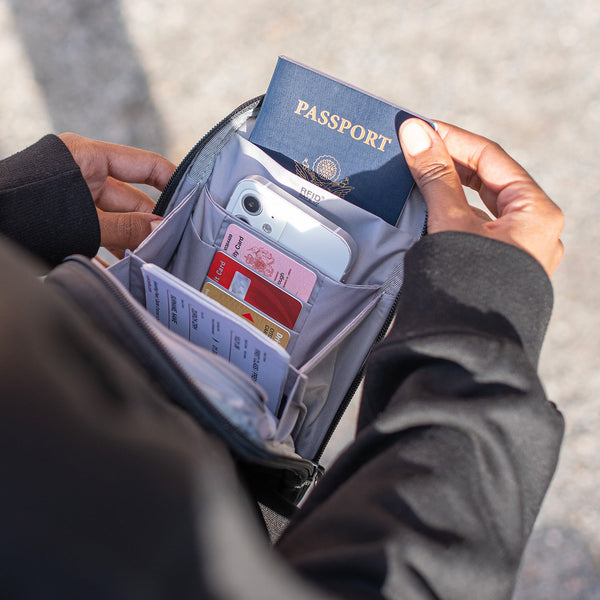 Pacsafe Pacsafe® RFIDsafe™ RFID Blocking Tech Crossbody