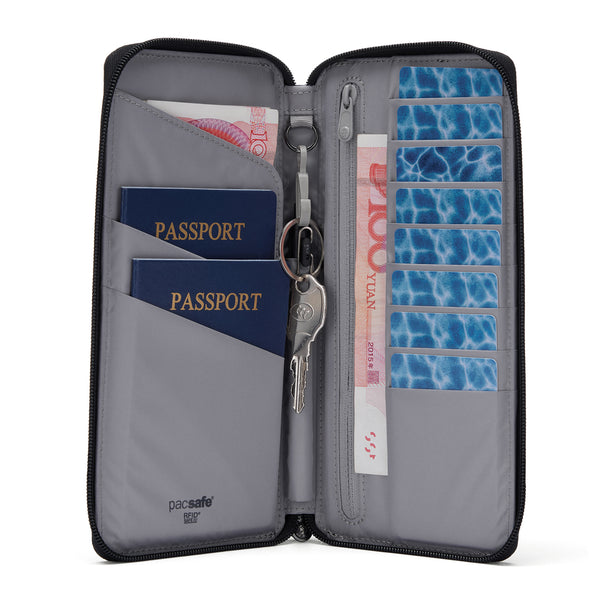 Pacsafe Pacsafe® RFIDsafe™ RFID Blocking Travel Wallet
