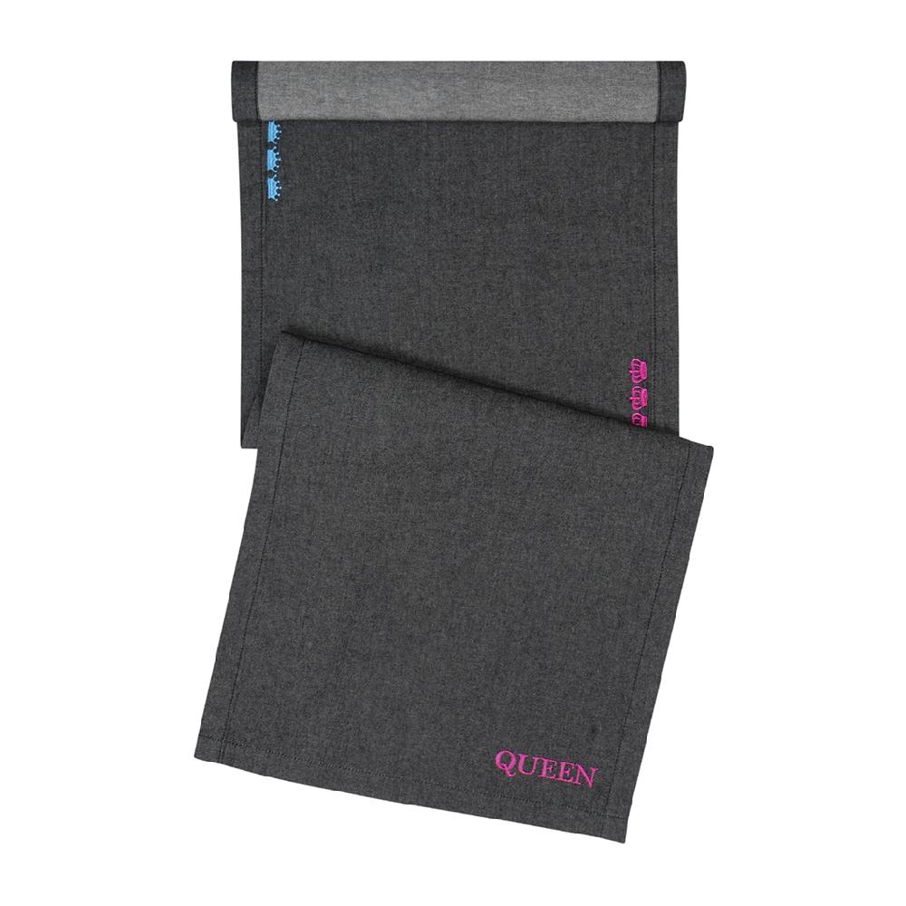 pad concept DENIM | queen king-black | 45 x 150 cm | 15119.1