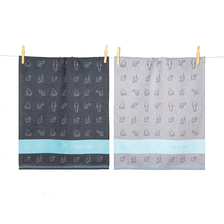 pad concept DICKIES | turquoise-black | 50 x 70 cm | 15166.1