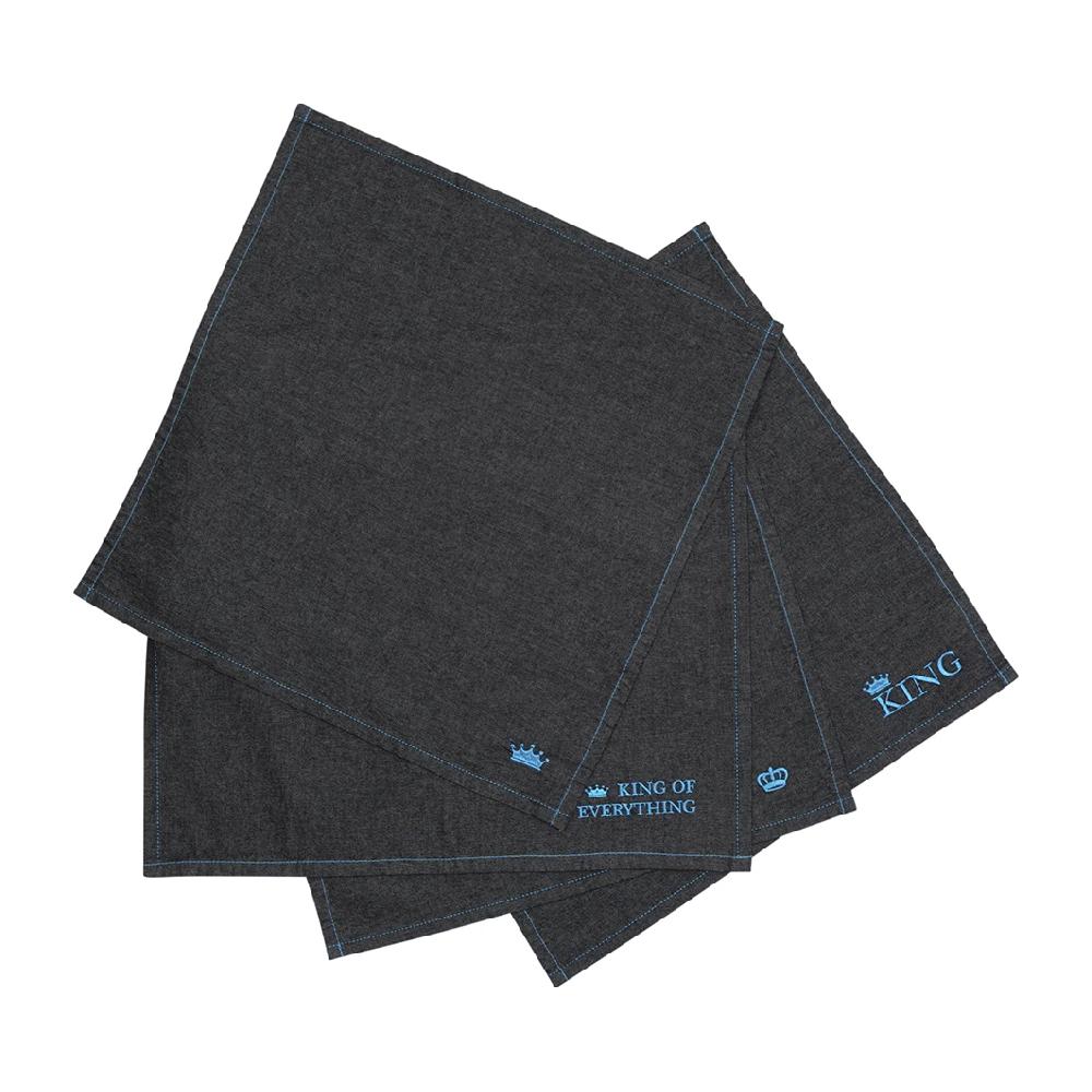 pad concept DENIM | king-black | 45 x 45 cm | 15119.4