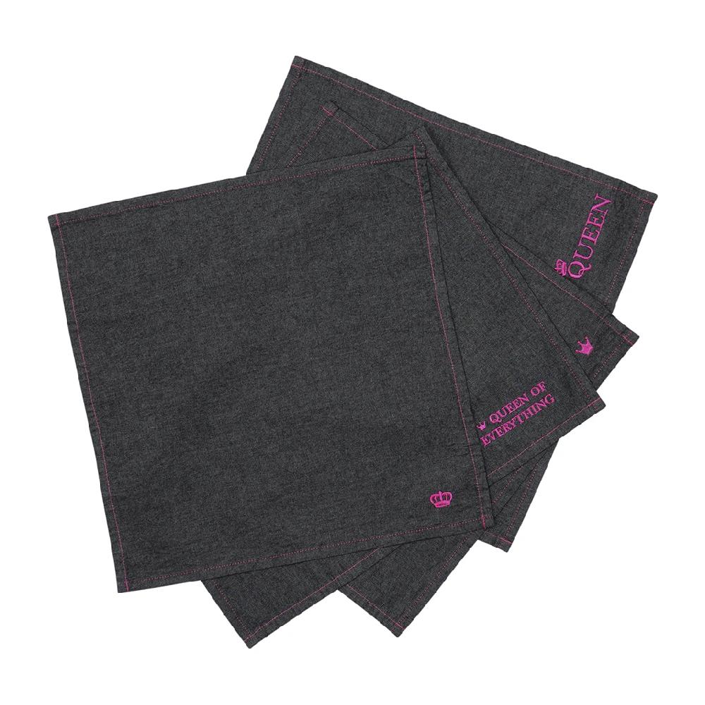 pad concept DENIM | queen-black | 45 x 45 cm | 15119.5