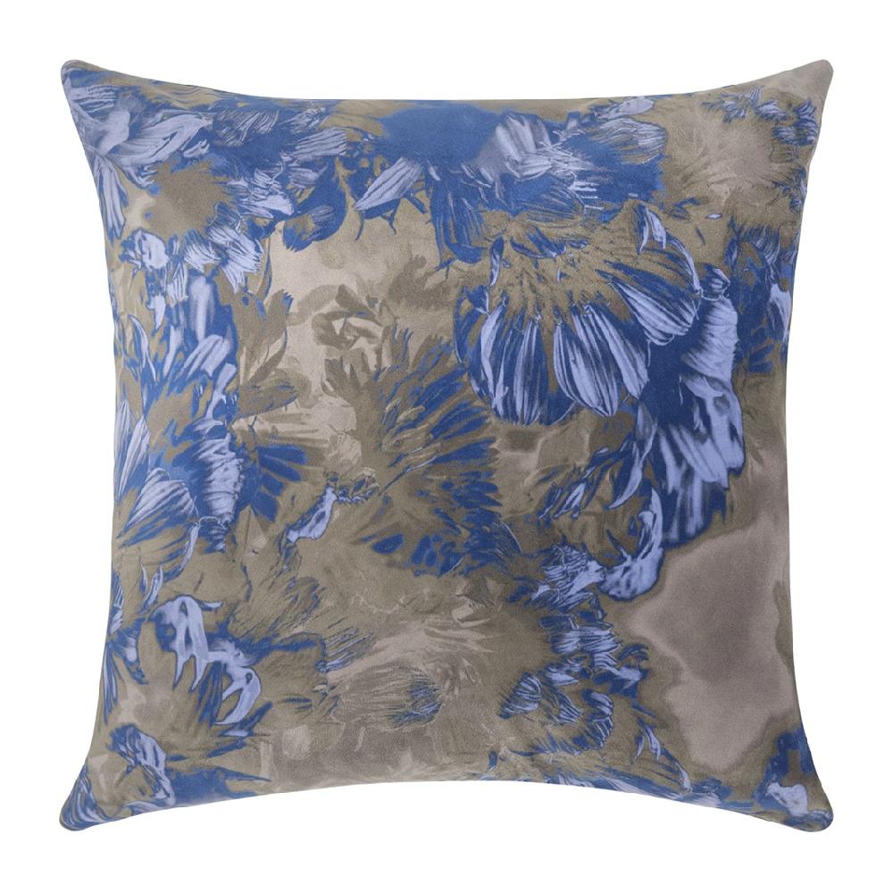 pad concept ROMANCE FLOWER | brown-blue | 45 x 45 cm | 15147.2