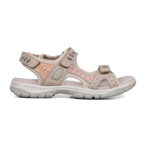 padders Padders Ladies Comfort Sandals 2E Fit STROLL - Pastel Multi