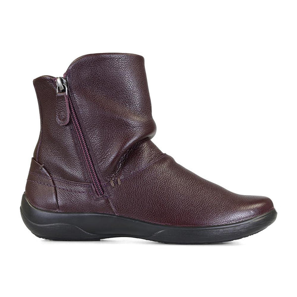 padders Padders Ladies Dual Fit Comfort 2E/3E BEAU - Plum Leather