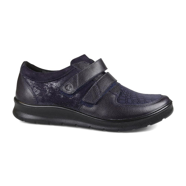 padders Padders Ladies Dual Fit Comfort 2E/3E LILY - Navy Combi