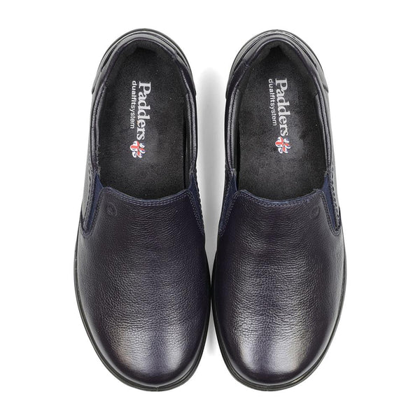 Padders Padders Ladies Dual Fit Comfort 2E/3E NICO - Navy Leather