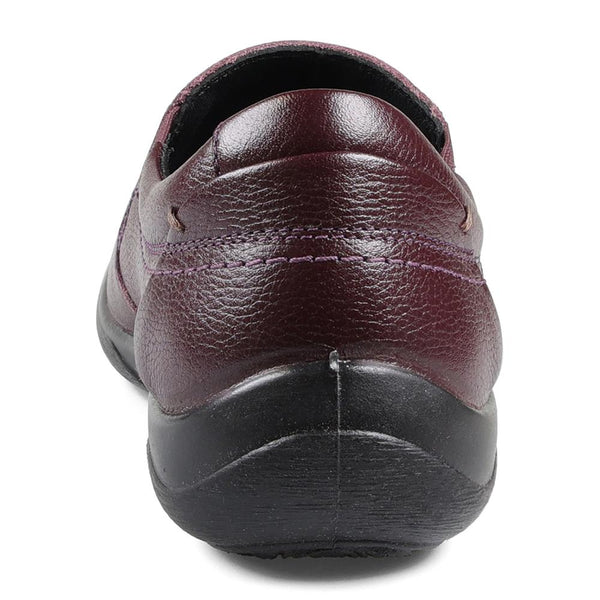 Padders Padders Ladies Dual Fit Comfort 2E/3E NICO - Plum Leather