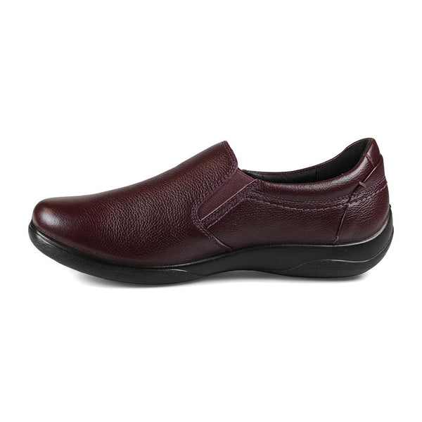 Padders Padders Ladies Dual Fit Comfort 2E/3E NICO - Plum Leather