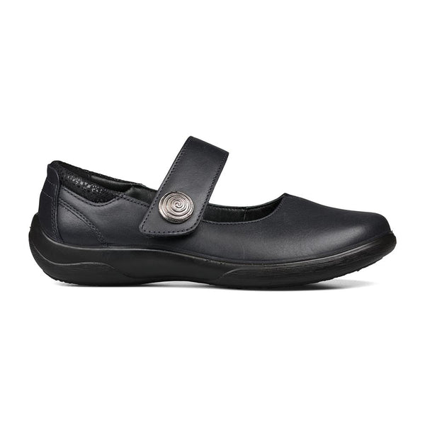 padders Padders Ladies Dual Fit Comfort 2E/3E POEM2 - Midnight Leather