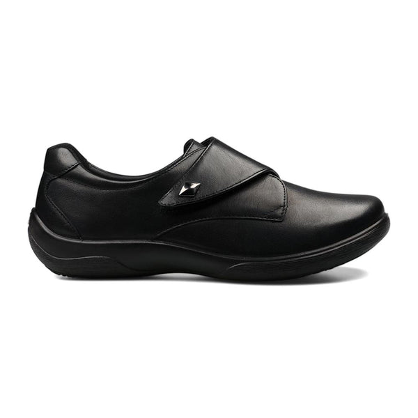 padders Padders Ladies Dual Fit Comfort 2E/3E VIOLA - Black Leather