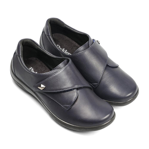 Padders Padders Ladies Dual Fit Comfort 2E/3E VIOLA - Midnight Leather