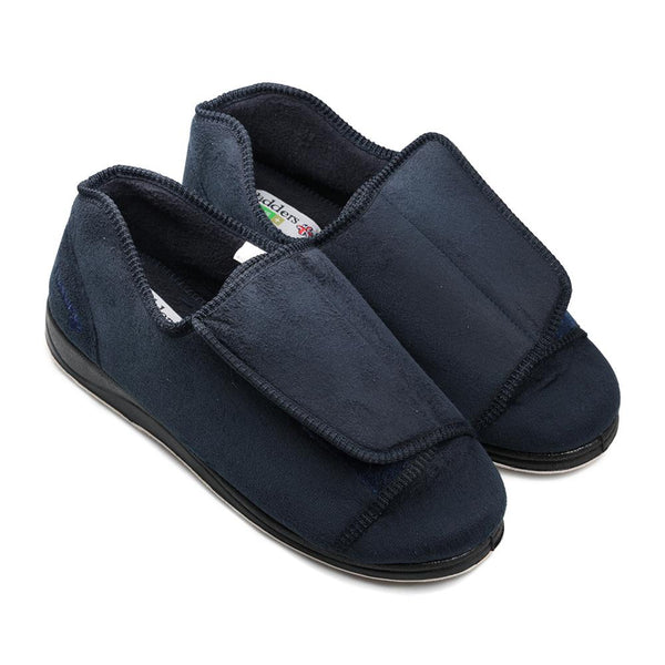 Padders Padders+ Mens Slippers Dual Fit H/K PETER - Navy