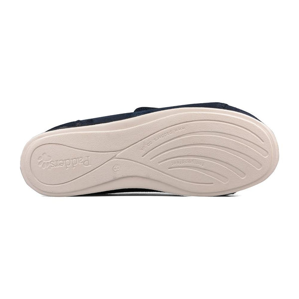 Padders Padders+ Mens Slippers Dual Fit H/K PETER - Navy