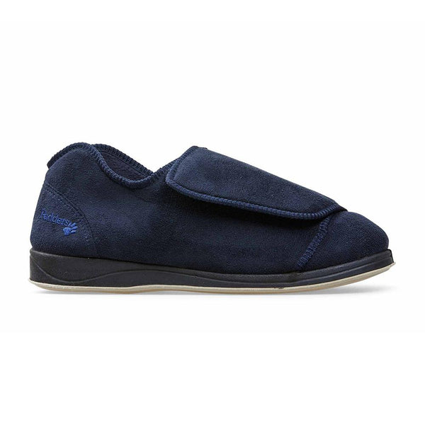 padders Padders+ Mens Slippers Dual Fit H/K PETER - Navy
